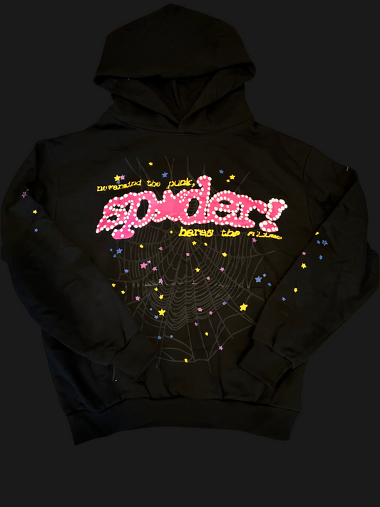 Black Sp5der Hoodie 1:1